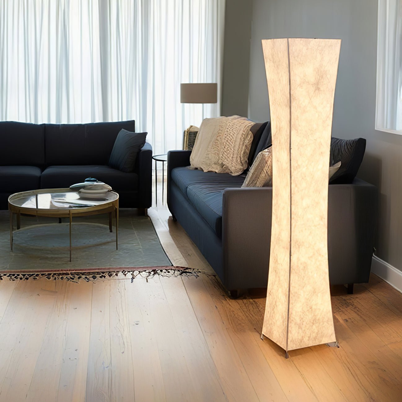 Slim Waist Tower Floor Lamp Floor lamp