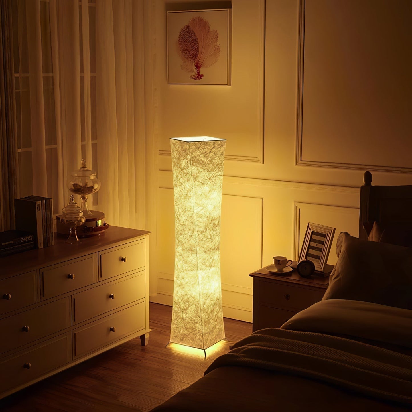 Slim Waist Tower Floor Lamp Floor lamp