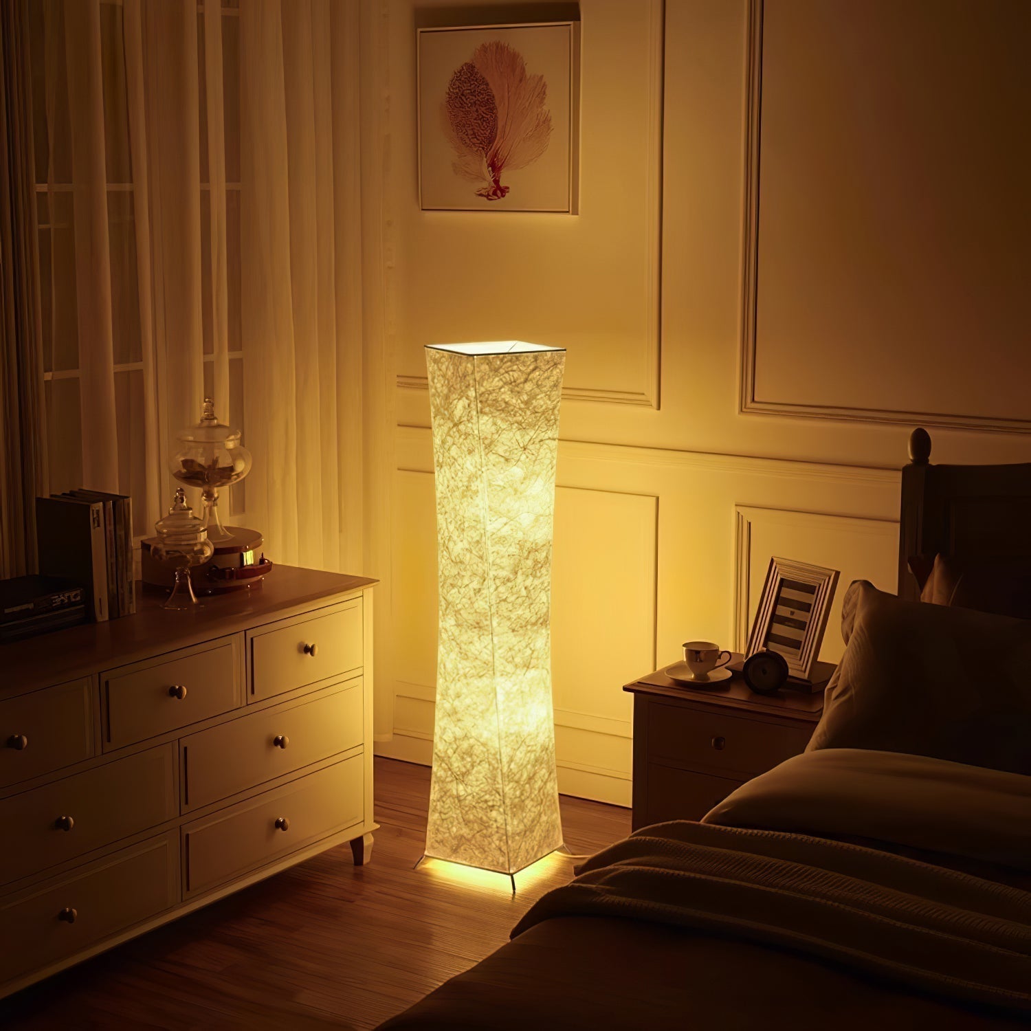 Slim Waist Tower Floor Lamp Floor lamp