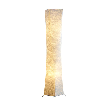 Slim Waist Tower Floor Lamp Dia 11.8″ x H 59″ / Dia 30cm x H 150cm / White / US Plug Floor lamp