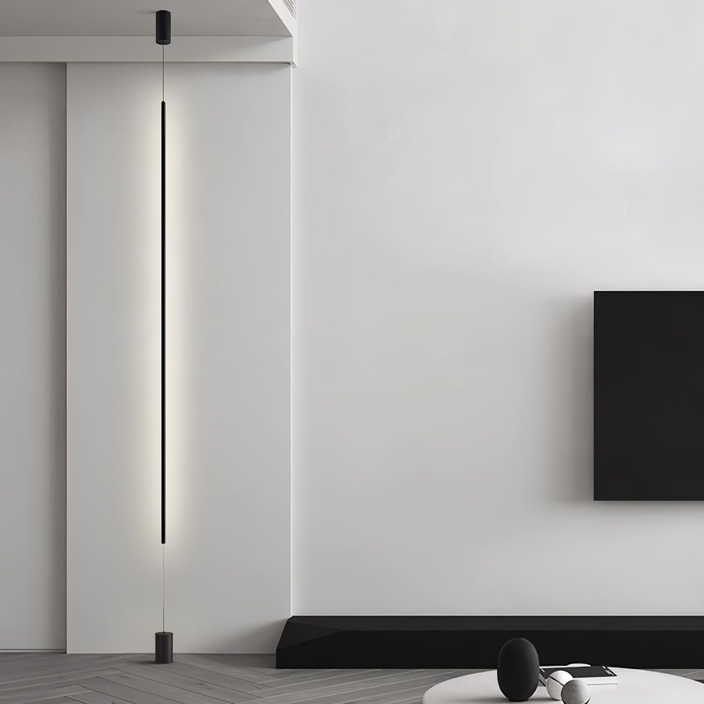 Slim line Cabinet Stand Lamp Floor lamp