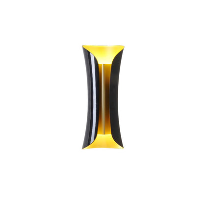 Small Waist Wall Lamp W 5.3″ x H 13.4″ / W 13.5cm x H 34cm / Gold & Black Wall lamp