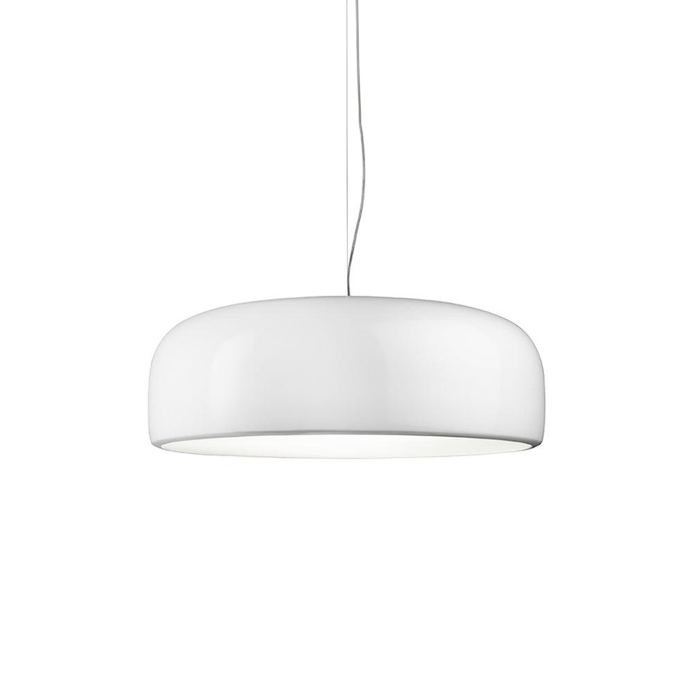 Smithfield Pendant Light Dia 23.6″ x H 8.3″ / Dia 60cm x H 21cm / White Pendant light