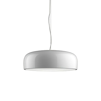 Smithfield Pendant Light Dia 17.7″ x H 5.9″ / Dia 45cm x H 15cm / White Pendant light