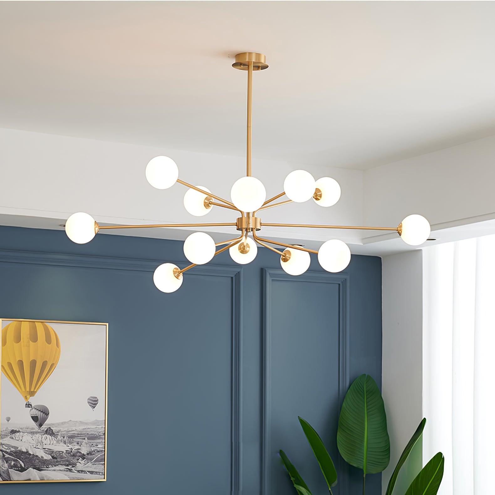 Solaire Arm Chandelier Chandelier