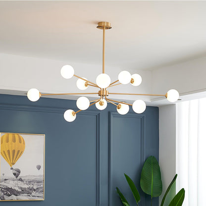Solaire Arm Chandelier Chandelier