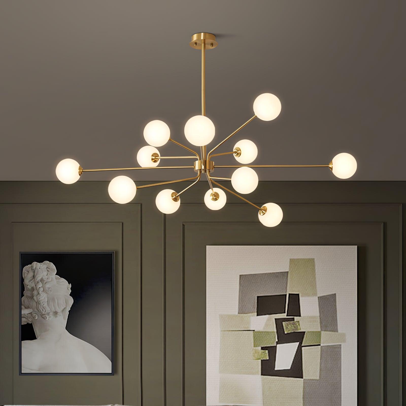 Solaire Arm Chandelier Chandelier