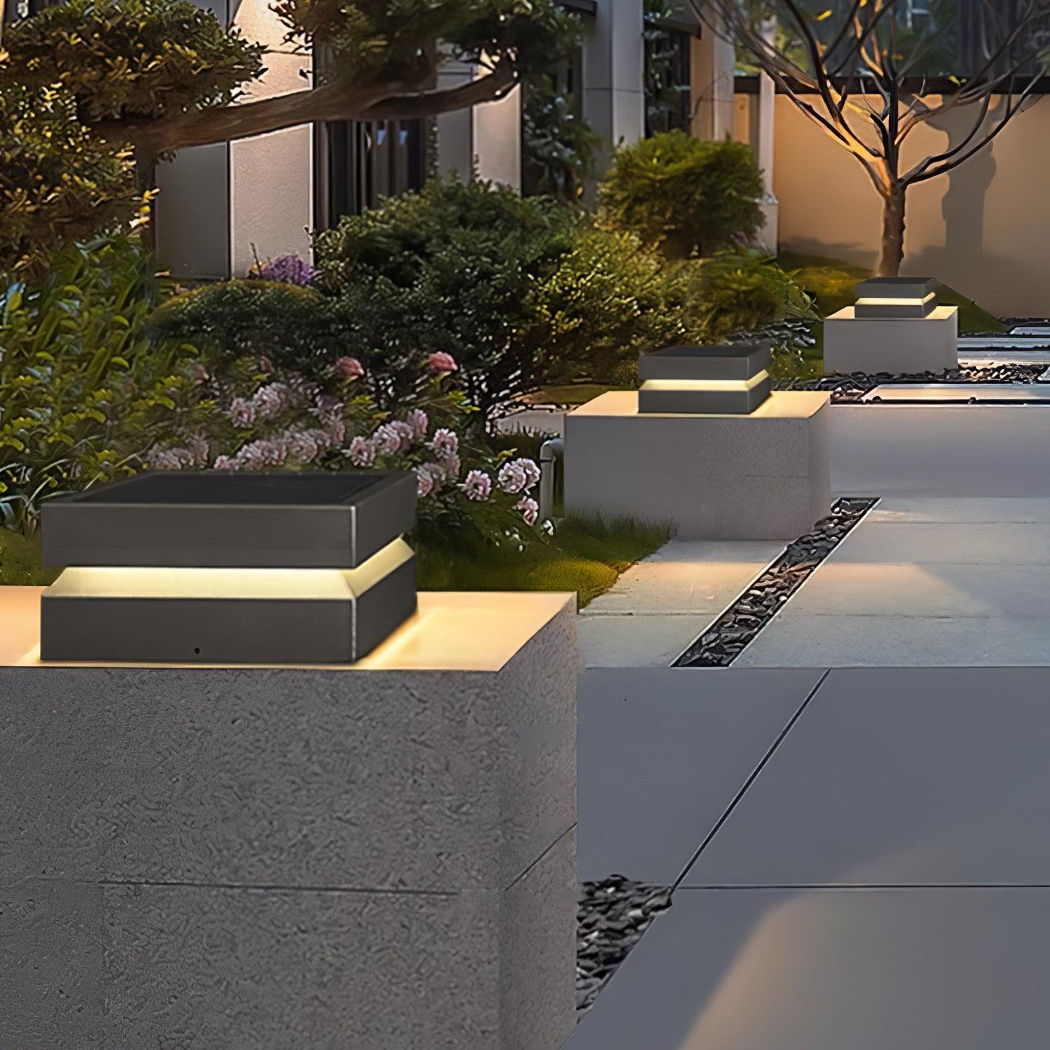 Square Post Outdoor Light Table lamp