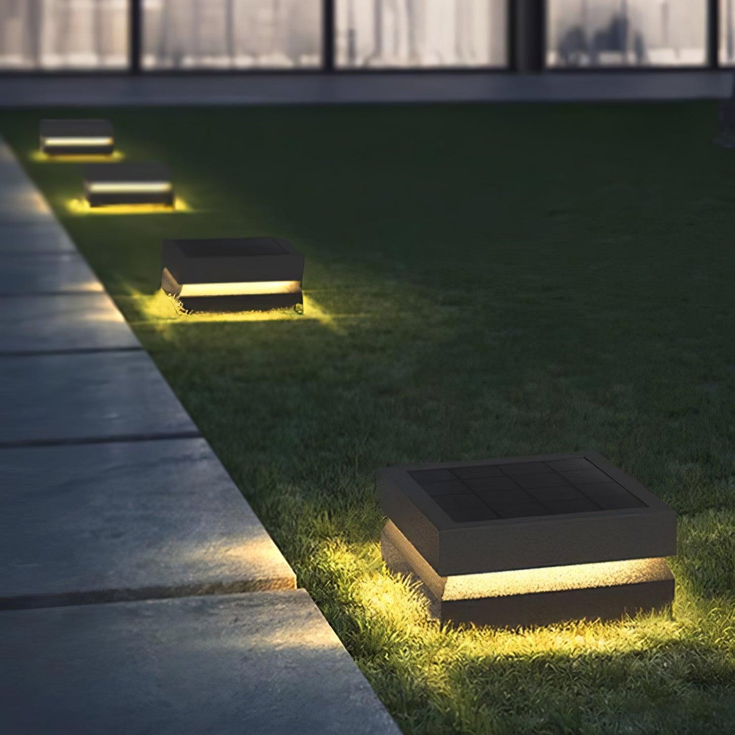 Square Post Outdoor Light Table lamp