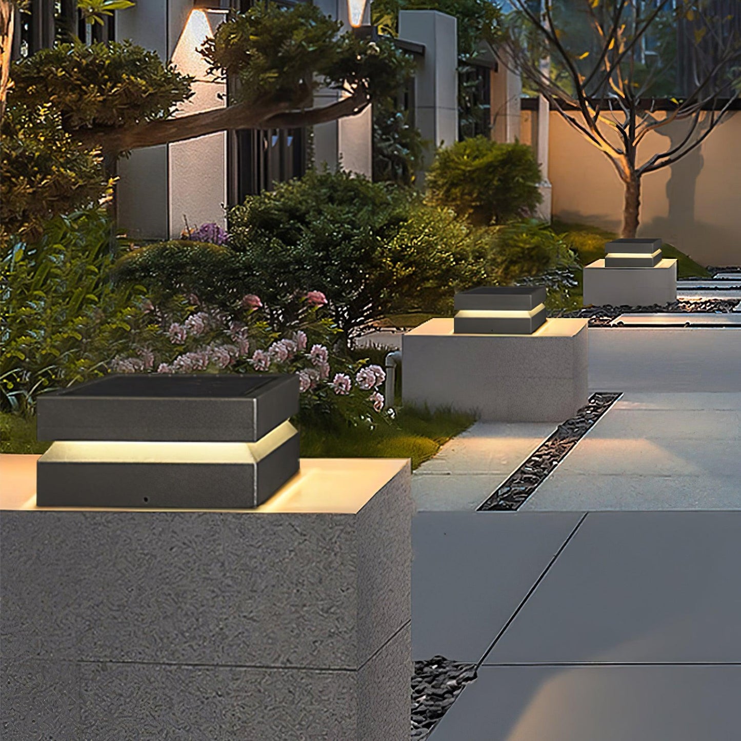 Square Post Outdoor Light Table lamp