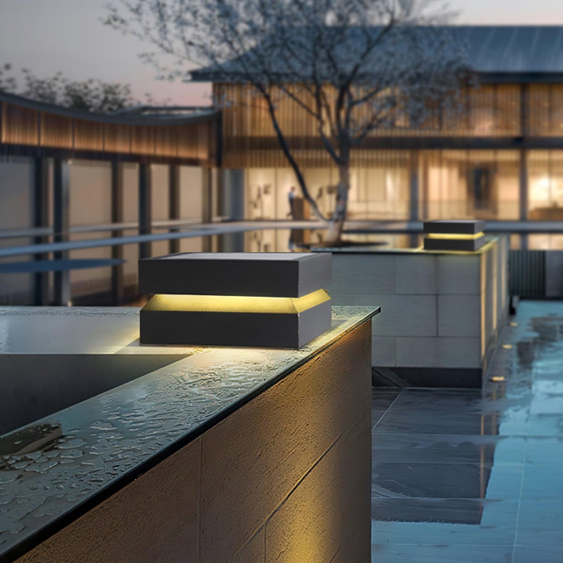 Square Post Outdoor Light Table lamp