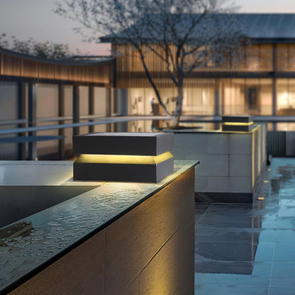 Square Post Outdoor Light Table lamp
