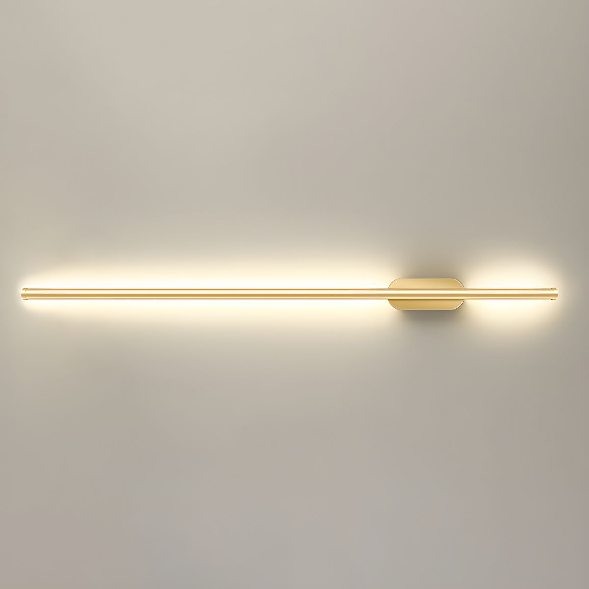 Seraphina Linear Wall Sconce Dia 47.2″ / Dia 120cm / Model B / Gold & Warm Light
