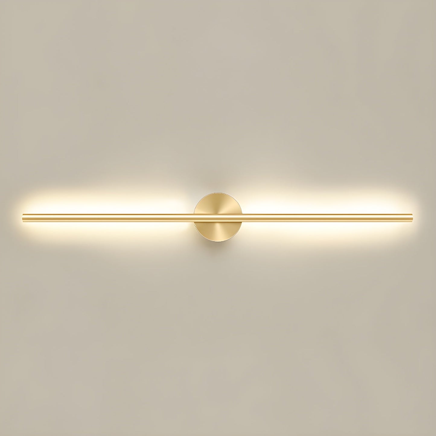 Seraphina Linear Wall Sconce Dia 39.4″ / Dia 100cm / Model A / Gold & Warm Light