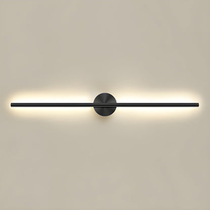 Seraphina Linear Wall Sconce Dia 31.5″ / Dia 80cm / Model A / Black & Warm Light