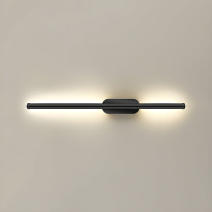 Seraphina Linear Wall Sconce Dia 23.6″ / Dia 60cm / Model B / Black & Warm Light