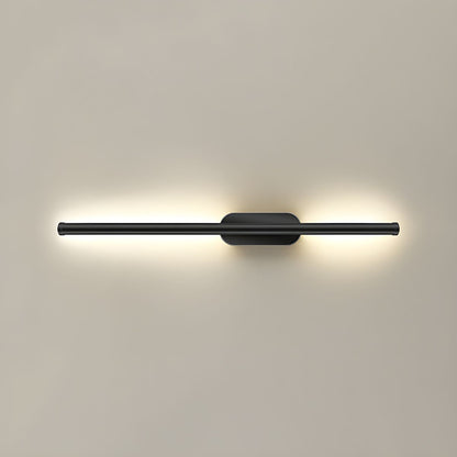 Seraphina Linear Wall Sconce Dia 31.5″ / Dia 80cm / Model B / Black & Warm Light