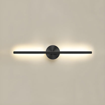 Seraphina Linear Wall Sconce Dia 23.6″ / Dia 60cm / Model A / Black & Warm Light