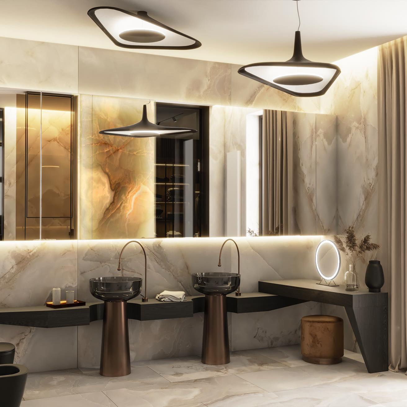 Soleil Noir Pendant Lamp Pendant light