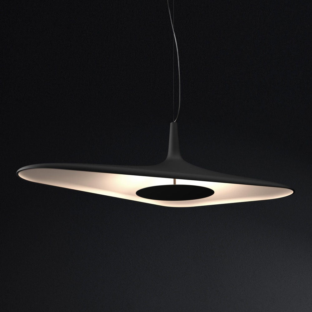 Soleil Noir Pendant Lamp ? 23.6″ x H 15.7″ / Black / Warm Light Pendant light