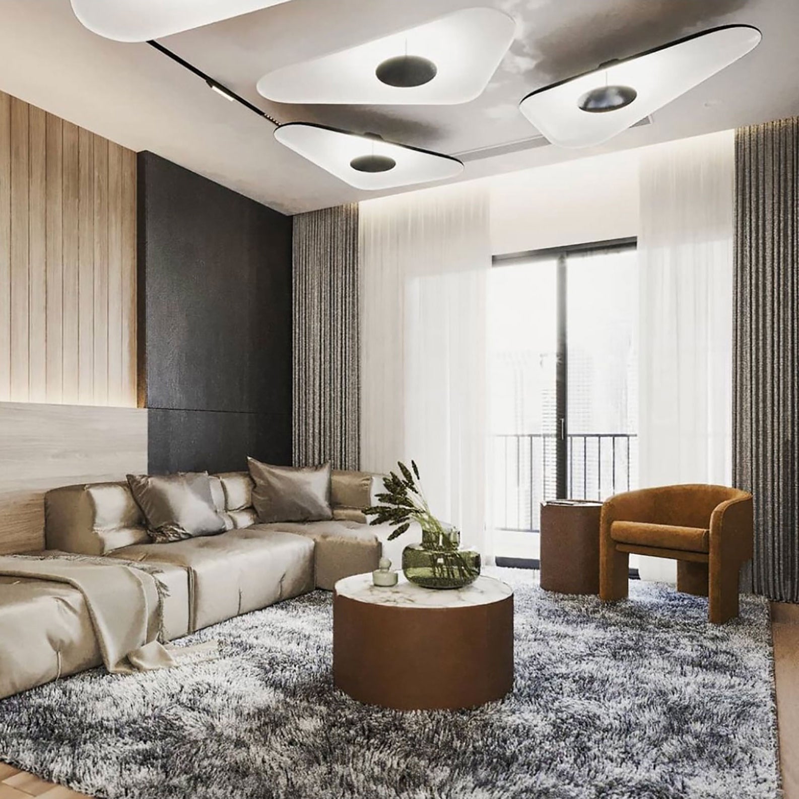 Soleil Noir Pendant Lamp Pendant light