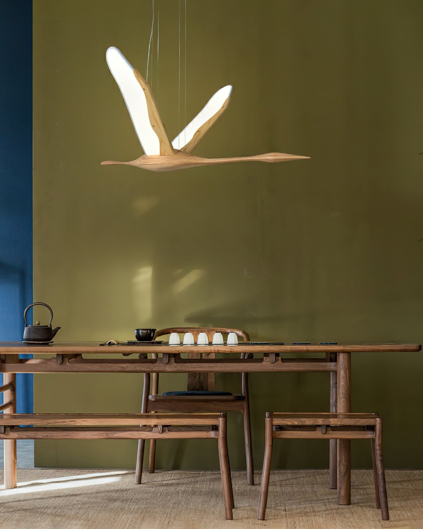 Solitude Crane Pendant Lamp Pendant light