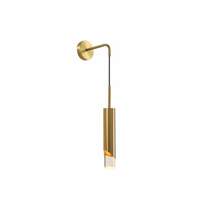 Sonto Wall Lamp Dia 7.9″ x H 15.7″ / Dia 20cm x H 40cm / Gold / Warm White Wall lamp