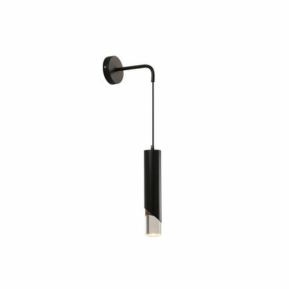 Sonto Wall Lamp Dia 7.9″ x H 15.7″ / Dia 20cm x H 40cm / Black / Warm White Wall lamp