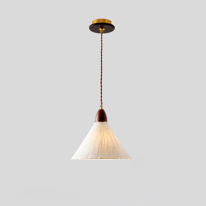 Soren Pendant Lamp Model A: Dia 9.8″ x H 9.8″ / Dia 25cm x H 25cm / White Pendant light