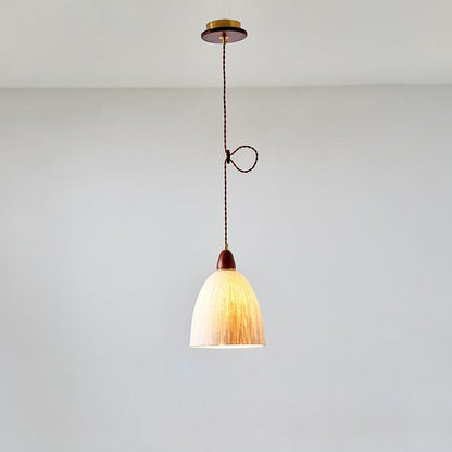 Soren Pendant Lamp Model D: Dia 7.9″ x H 10.2″ / Dia 20cm x H 26cm / White Pendant light