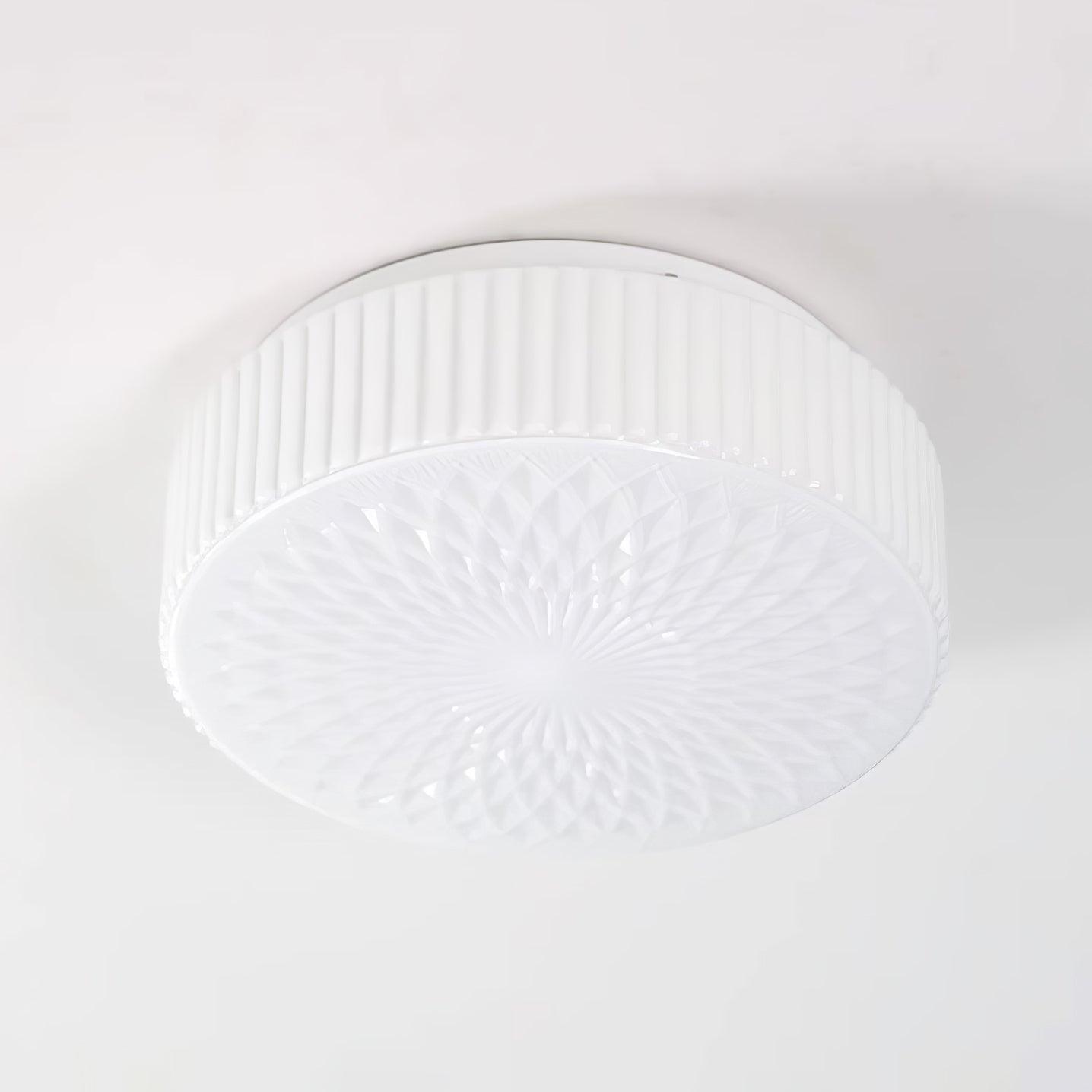 Souffle Ceiling Lamp Dia 13.8″ x H 5.7″ / Dia 35cm x H 14.5cm / White Ceiling lamp