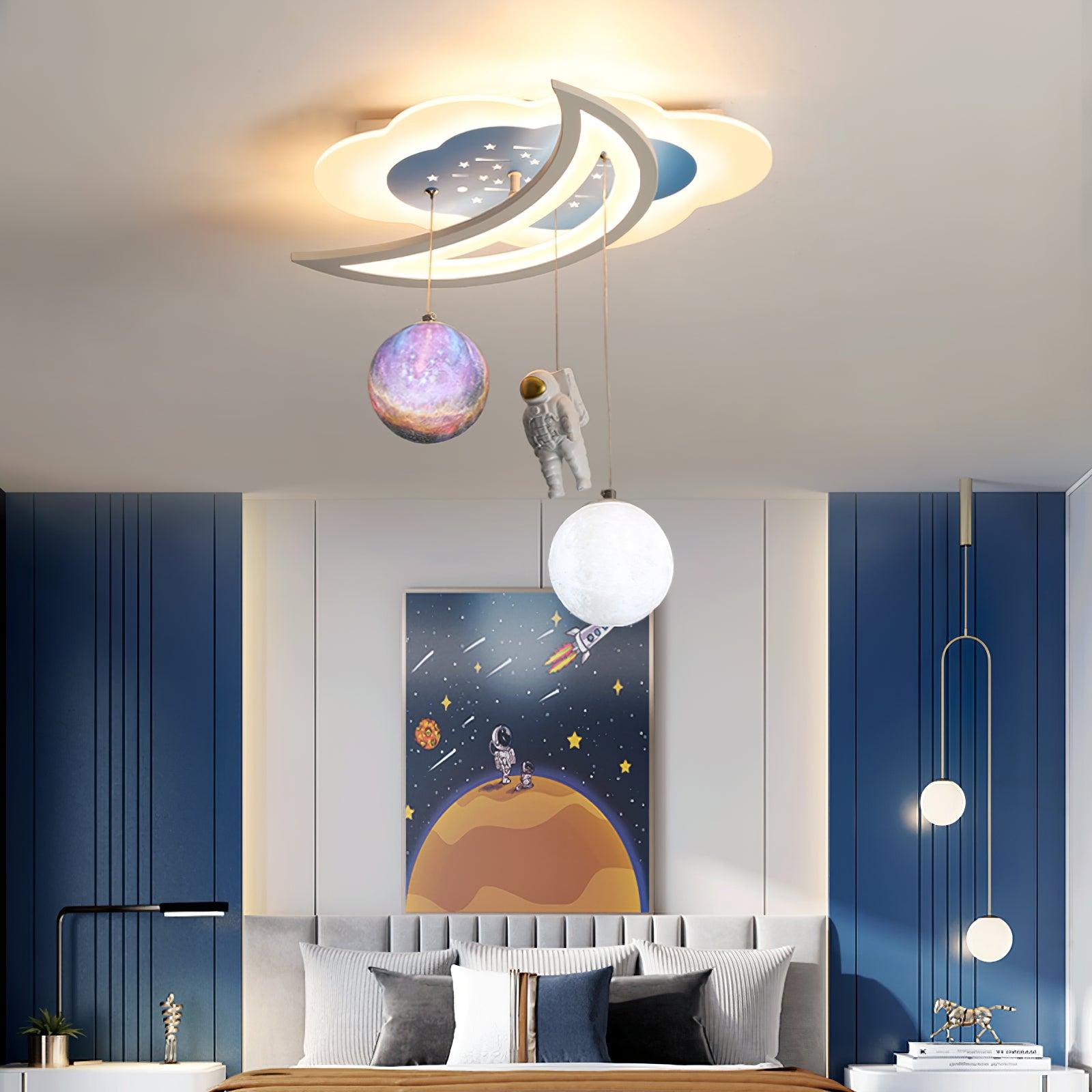 Space Astronaut Star Ceiling Lamp Ceiling lamp