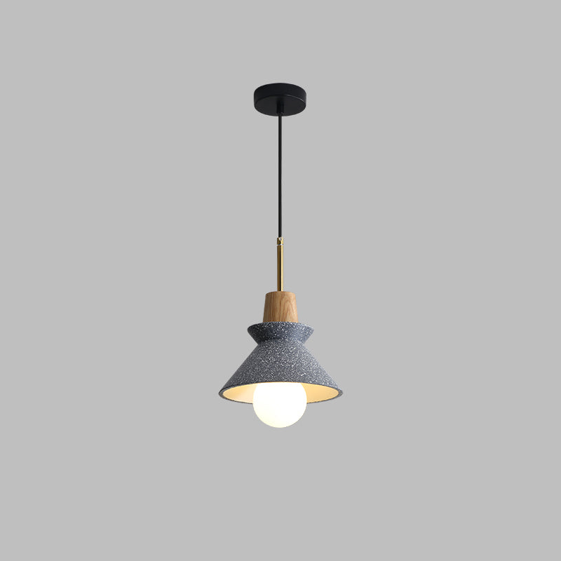 Space Pendant Lamp Dia 8.6″ x H 12.9″/ Dia 22cm x H 33cm / Space Stone Grey Pendant light