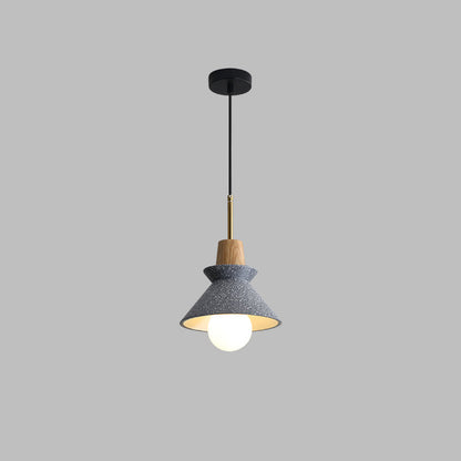 Space Pendant Lamp Dia 8.6″ x H 12.9″/ Dia 22cm x H 33cm / Space Stone Grey Pendant light