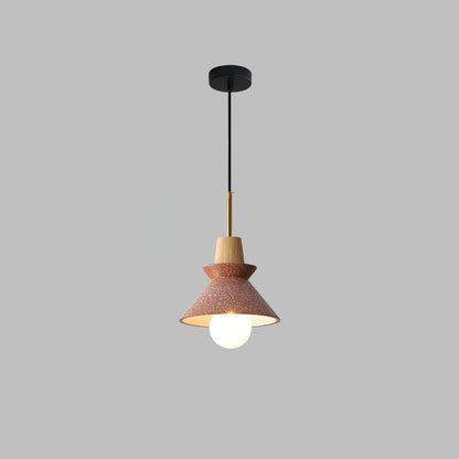 Space Pendant Lamp Dia 8.6″ x H 12.9″/ Dia 22cm x H 33cm / Space Stone Orange Pendant light
