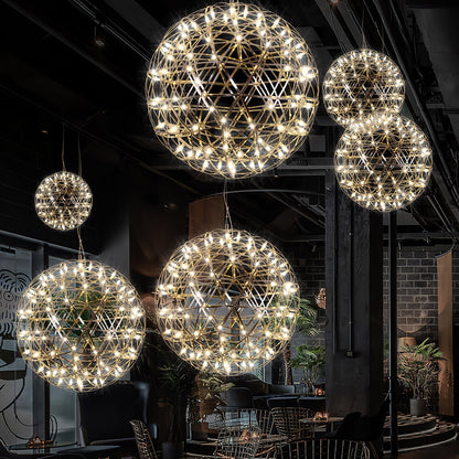 Silver Spark Ball Pendant Light Pendant light