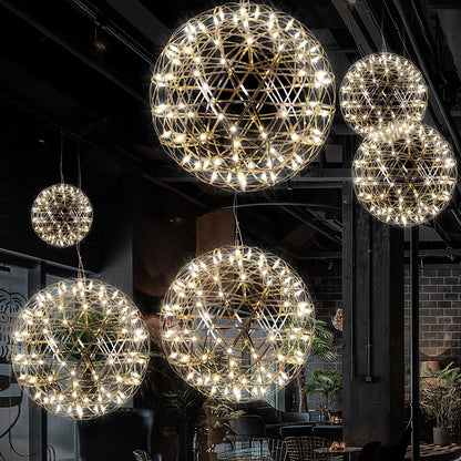 Silver Spark Ball Pendant Light Pendant light