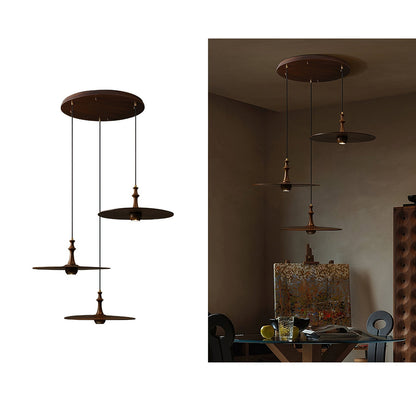Spindle Disc Pendant Lamp Pendant light