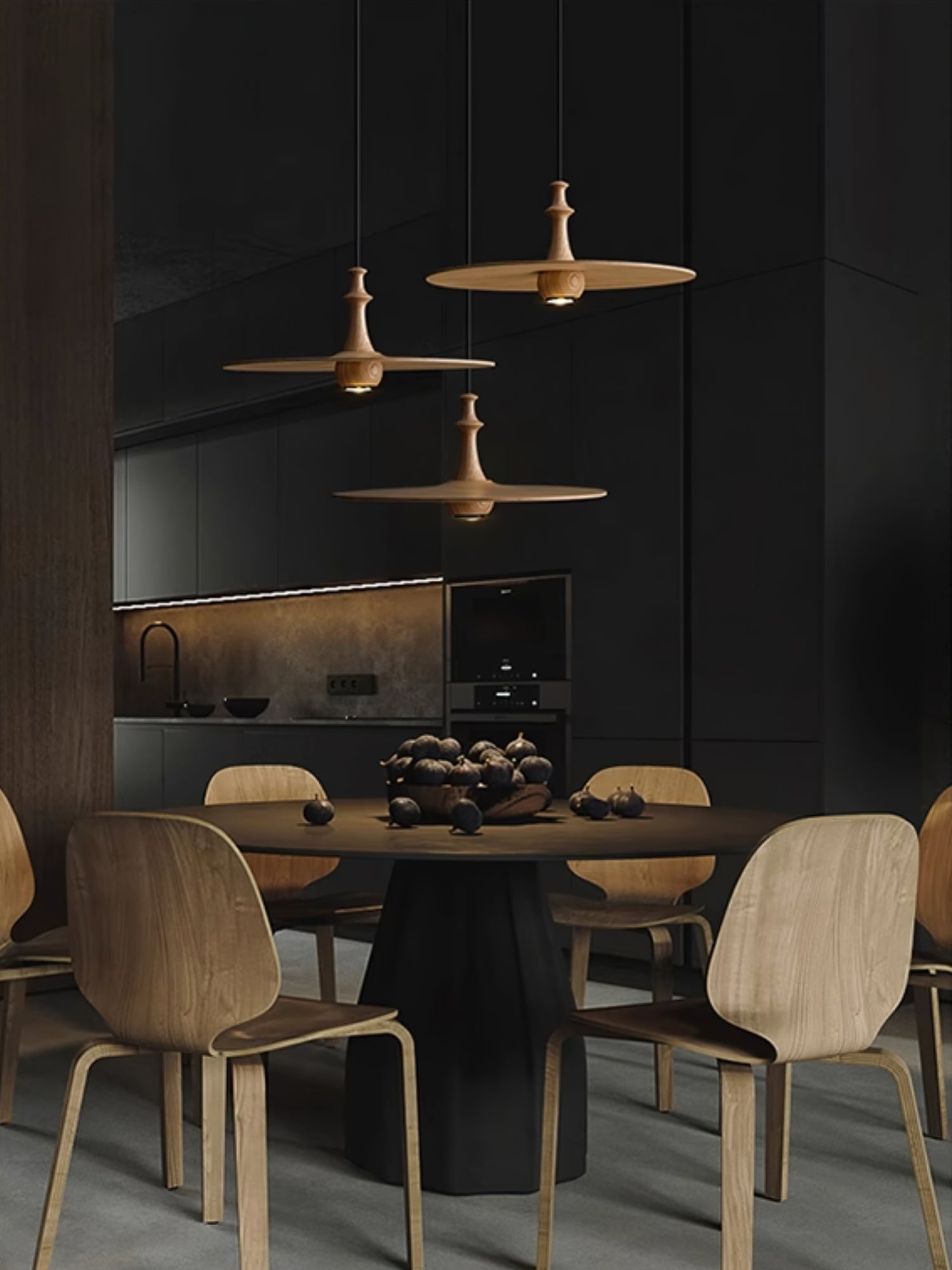 Spindle Disc Pendant Lamp Pendant light