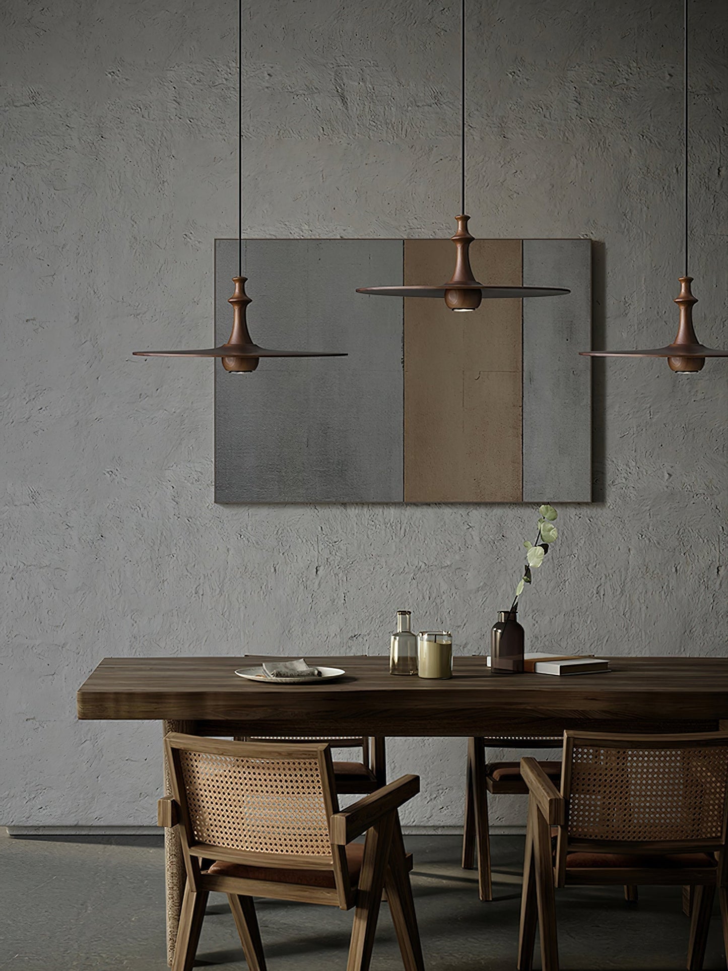 Spindle Disc Pendant Lamp Pendant light