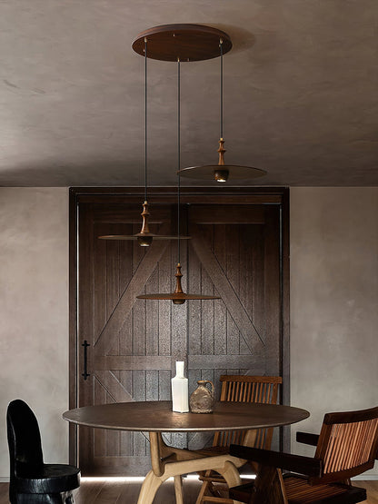 Spindle Disc Pendant Lamp Pendant light
