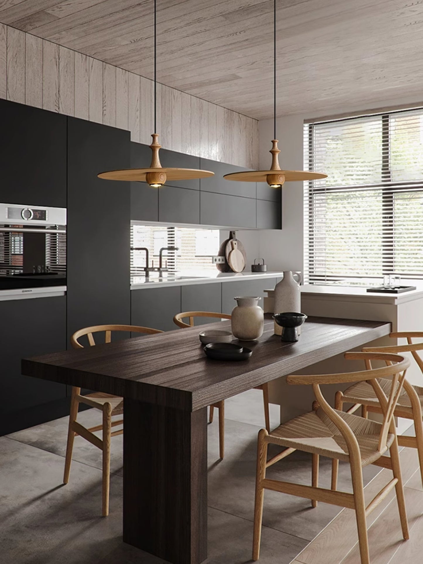 Spindle Disc Pendant Lamp Pendant light