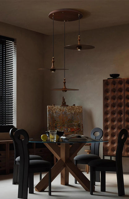 Spindle Disc Pendant Lamp Pendant light