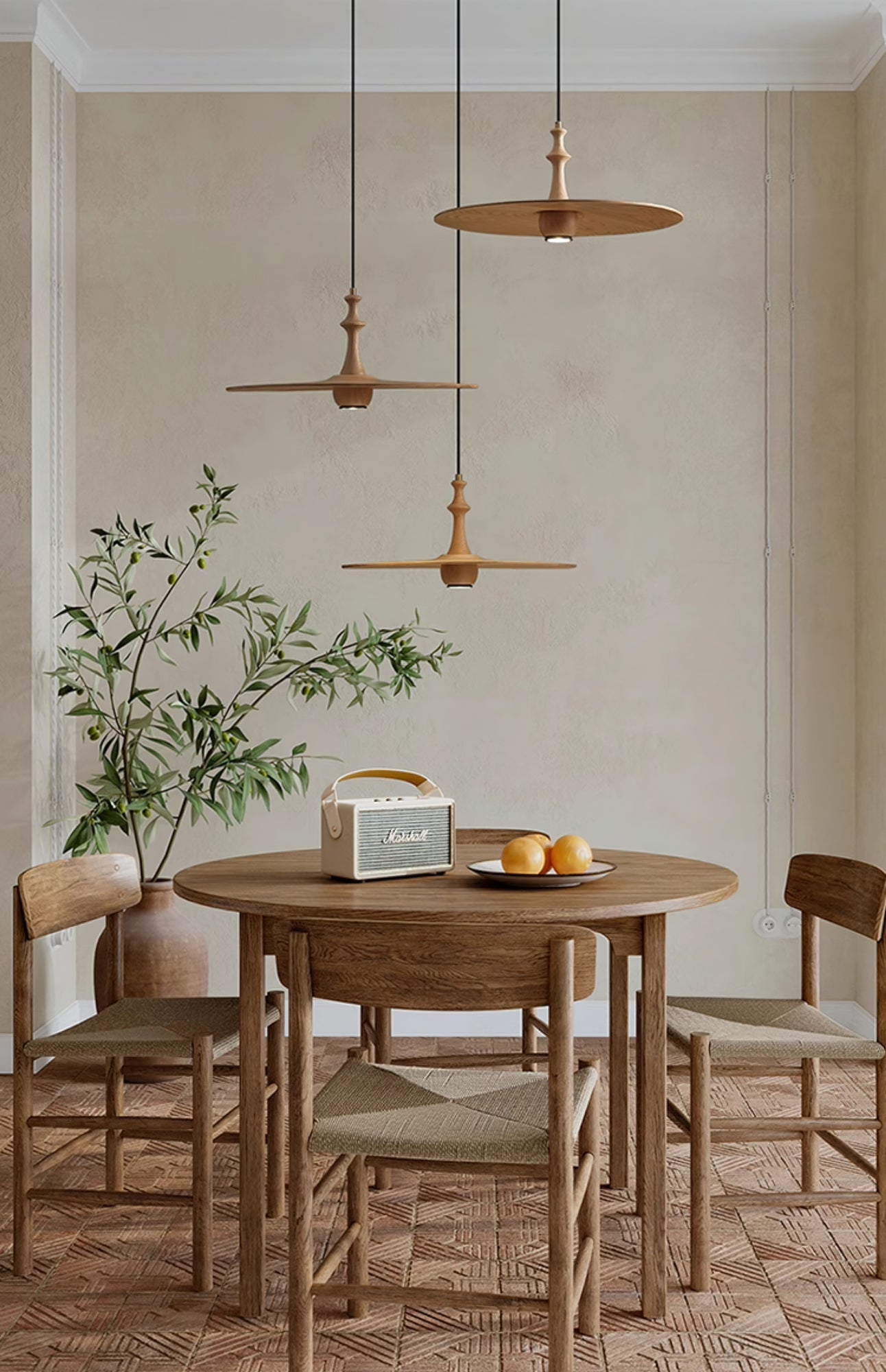 Spindle Disc Pendant Lamp Pendant light
