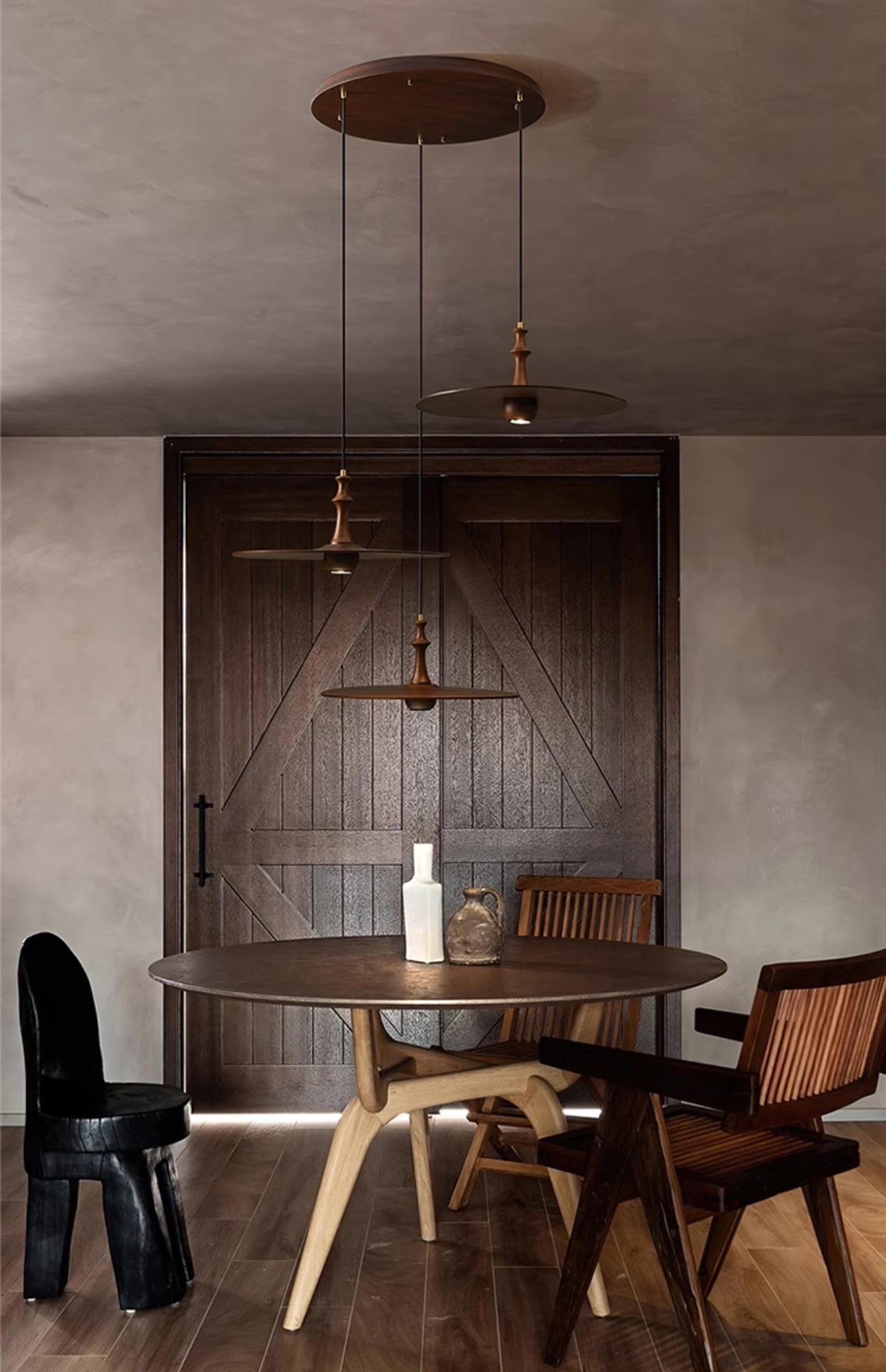 Spindle Disc Pendant Lamp Pendant light