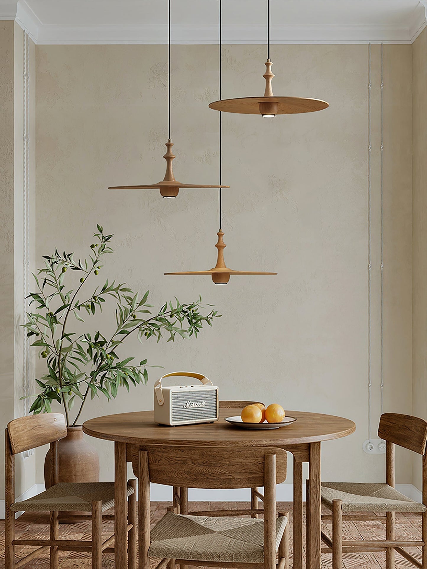 Spindle Disc Pendant Lamp Pendant light