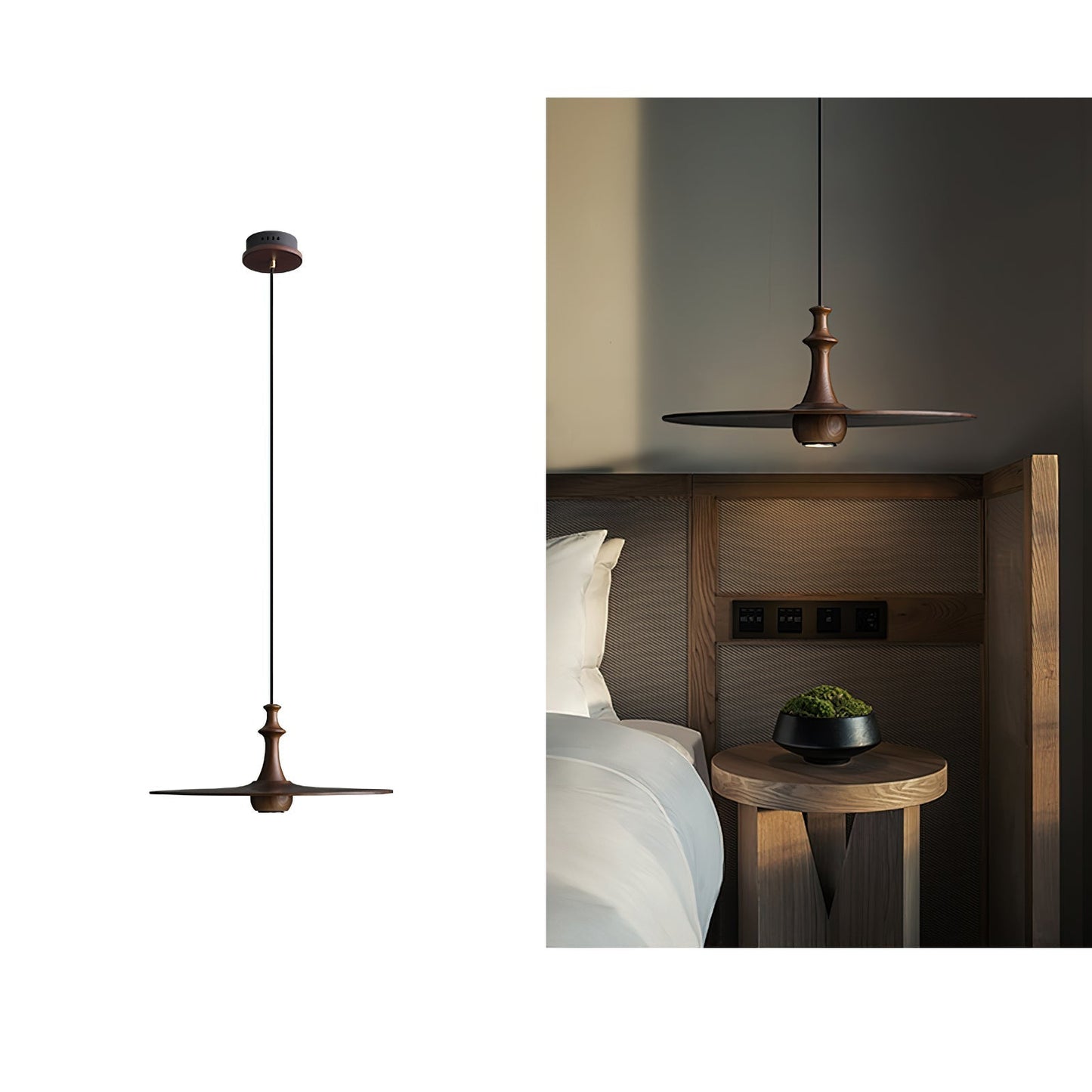 Spindle Disc Pendant Lamp Pendant light