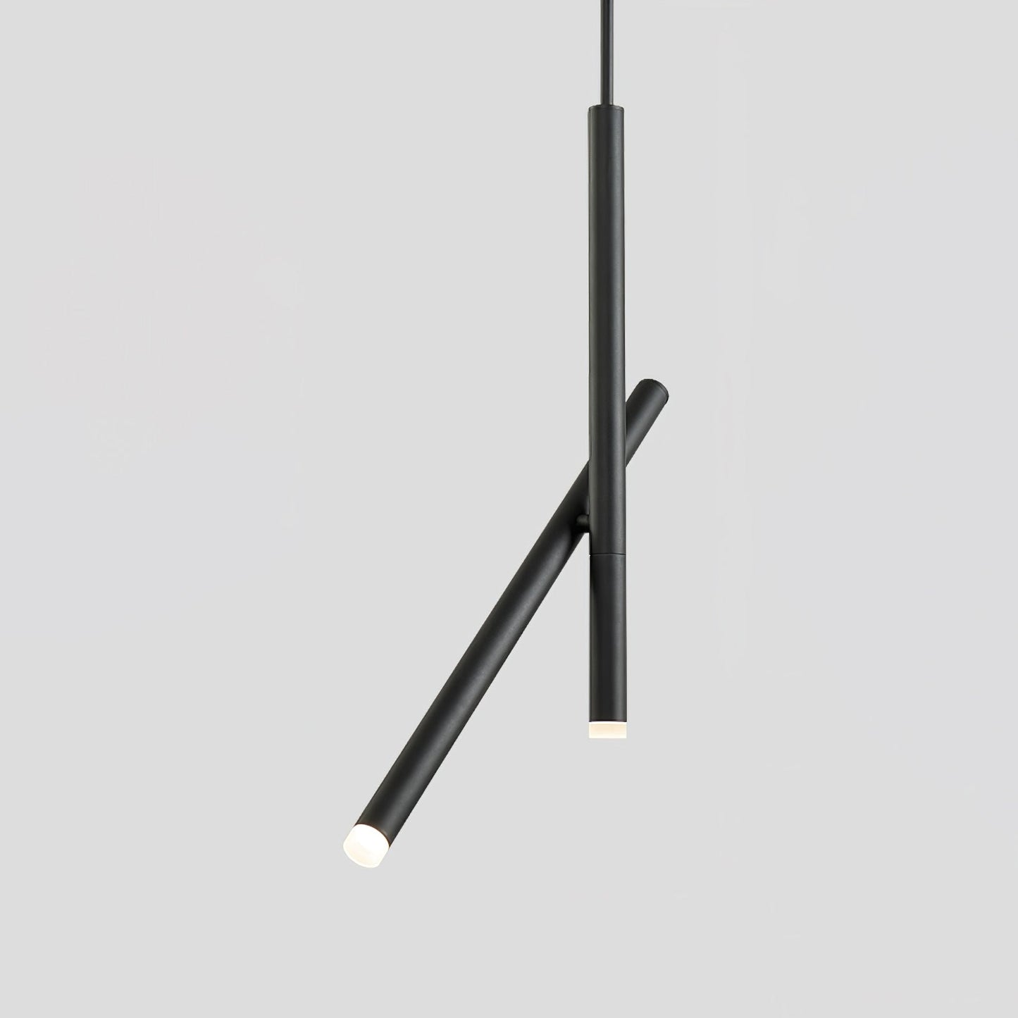 Spinner Linear Pendant Lamp Dia 0.98″ x H 17.7″ / Dia 2.5cm x H 45cm / Black / Warm Light Pendant light
