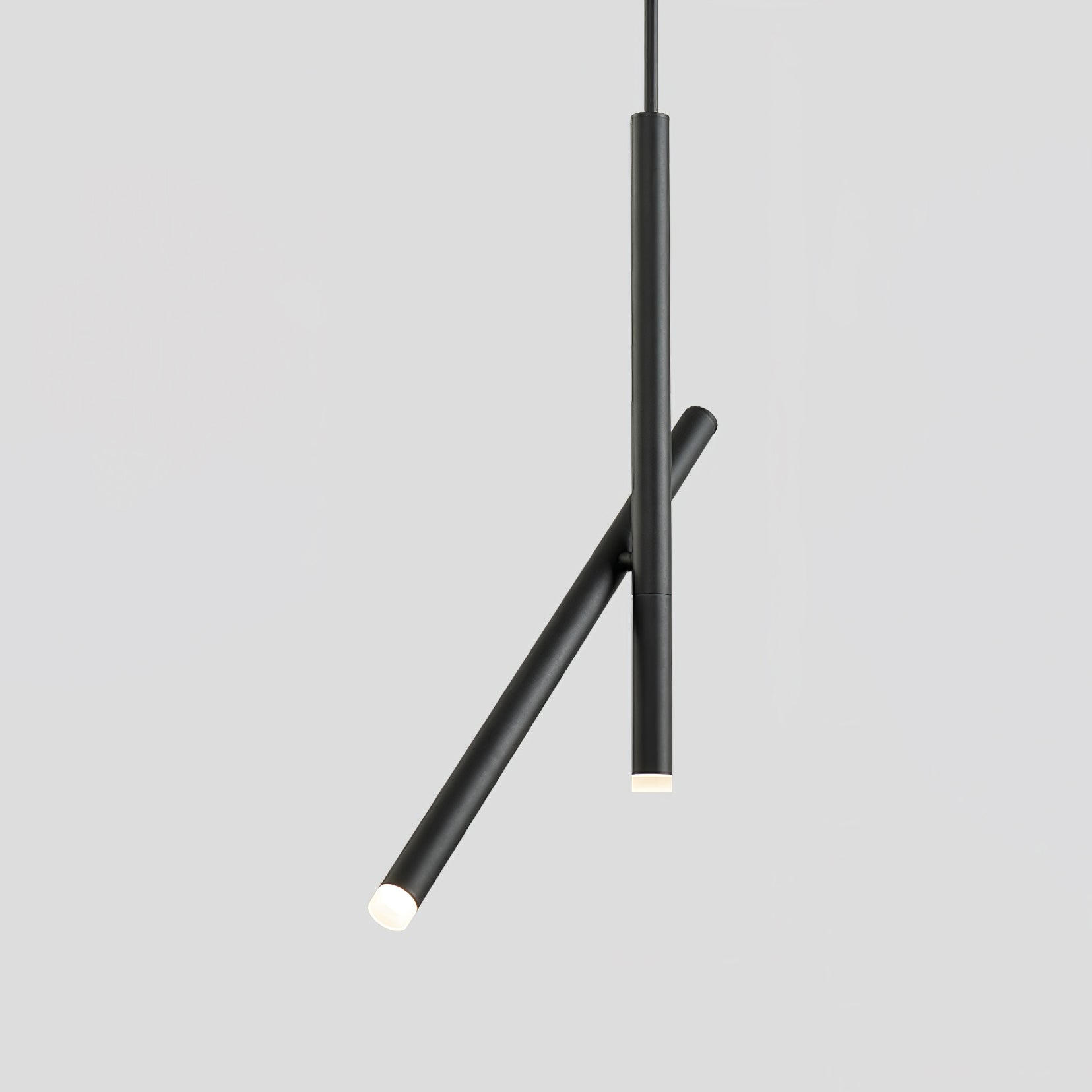 Spinner Linear Pendant Lamp Dia 0.98″ x H 17.7″ / Dia 2.5cm x H 45cm / Black / Warm Light Pendant light