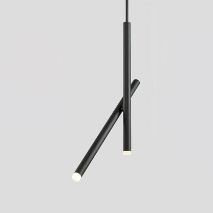 Spinner Linear Pendant Lamp Dia 0.98″ x H 17.7″ / Dia 2.5cm x H 45cm / Black / Warm Light Pendant light
